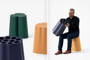 Andrea Ponti’s ‘Inspired by Nature’ Stools Celebrate Sustainable Beauty with Recycled ABS Design